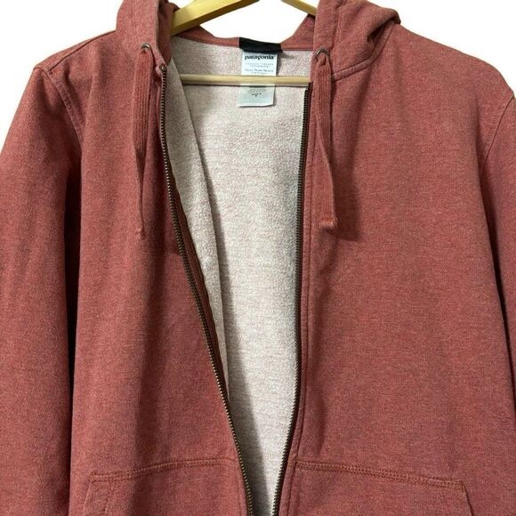 Patagonia Mens Flying Fish midweight hooded full-zip Sweatshirt Organic Cotton s - Picture 9 of 11